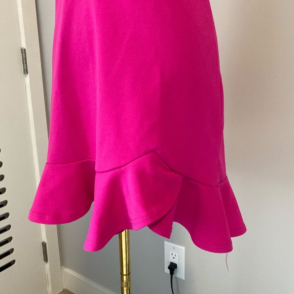 Pink Twist Front Mini Dress | Fashion Nova Ruffle - Picture 4 of 6